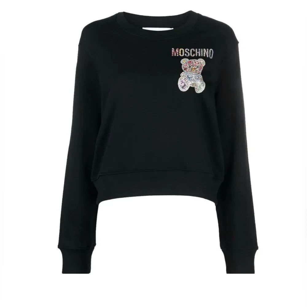 Moschino Couture Black Sweatshirt With Logo
Print(Size Small/42)